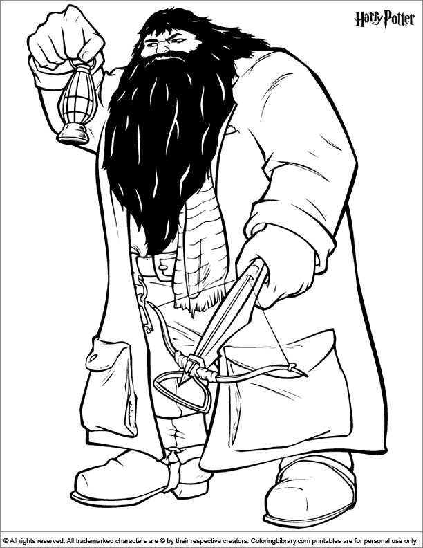 Harry Potter Fluffy Coloring Pages Coloring Pages