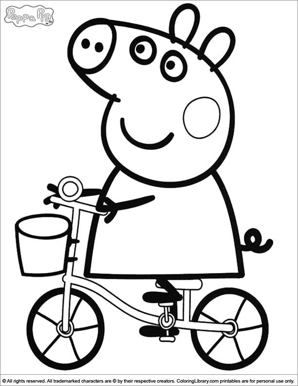 daddy pig images coloring pages - photo #39