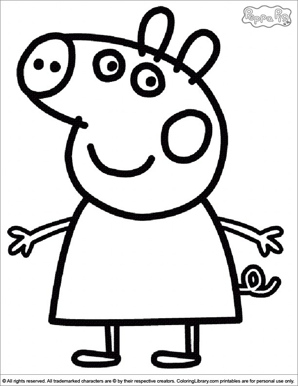 daddy pig images coloring pages - photo #16