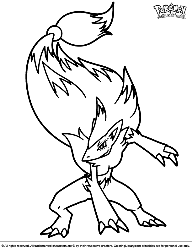 fletchinder pokemon coloring pages - photo #36
