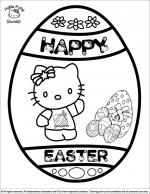 Easter Cartoon coloring