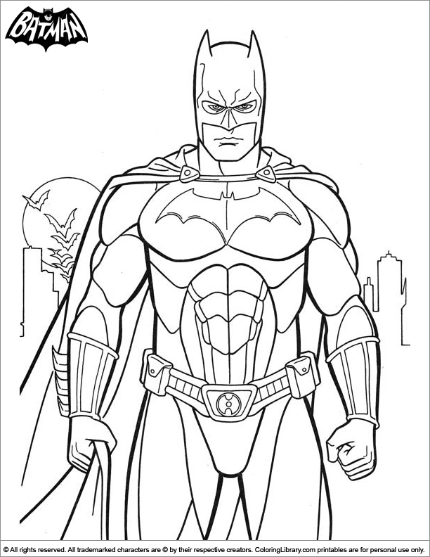 Batman Coloring Book for Kids: Great Coloring Pages For Batman