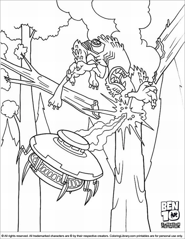  free coloring page for children