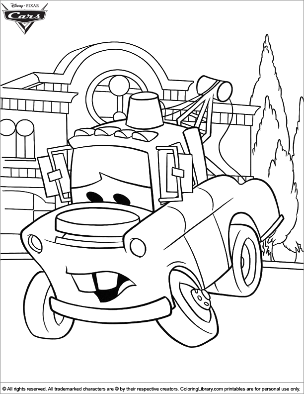  coloring book page