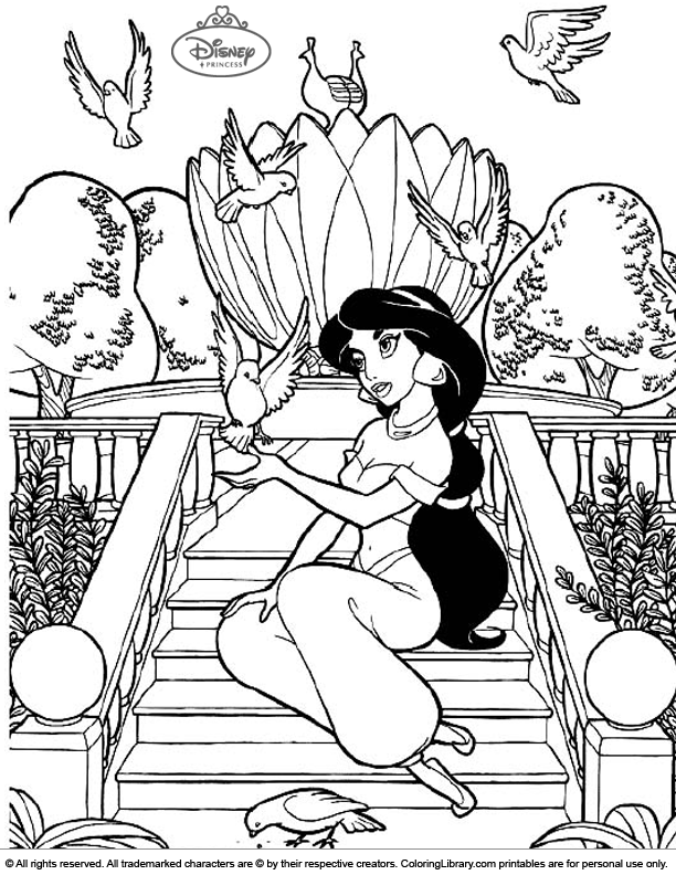 Printable Coloring Pages  Disney coloring pages, Princess coloring pages,  Disney princess coloring pages