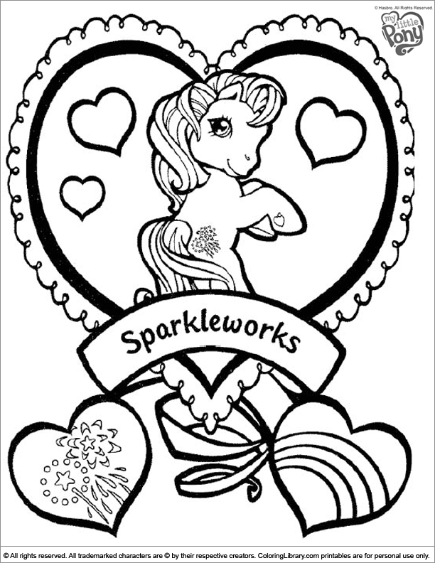 Free Printable My Little Pony Coloring Pages for Adults and Kids 