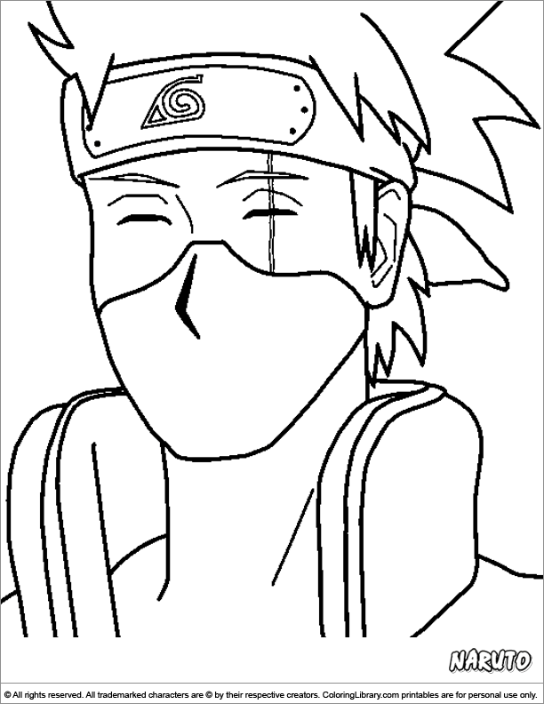 Naruto Printable Coloring Pages - Get Coloring Pages