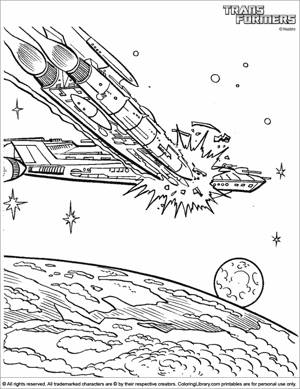  free coloring page for children