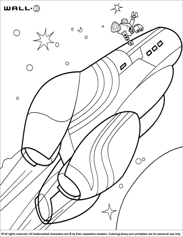  free coloring page for children