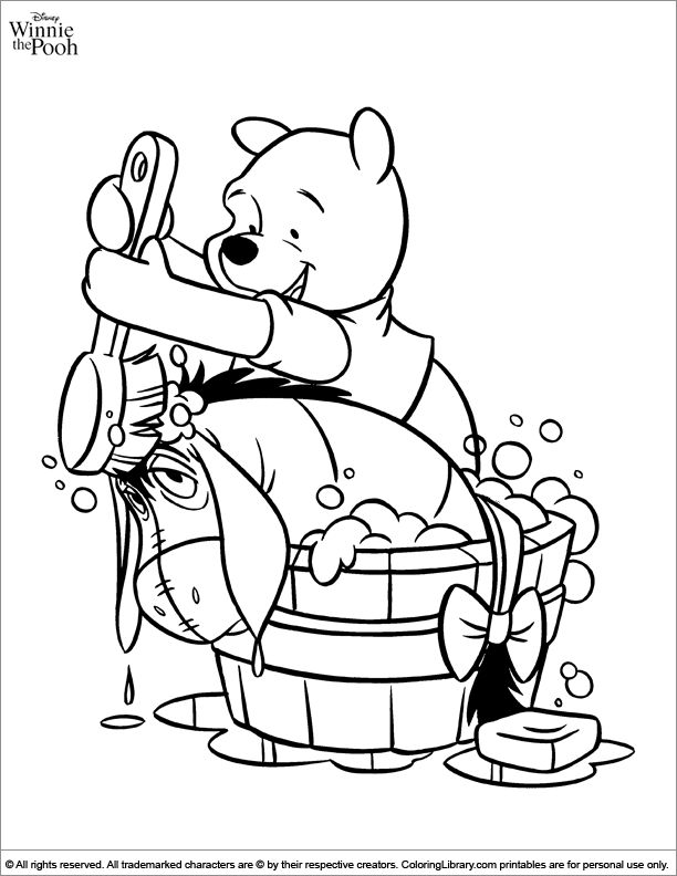 coloring book page - Coloring Library