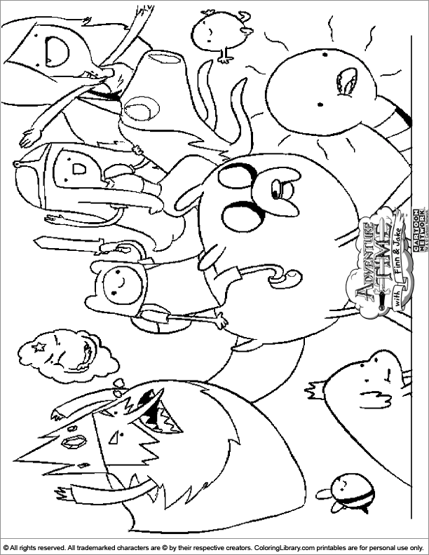  fun coloring page