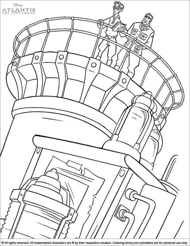  coloring page for kids