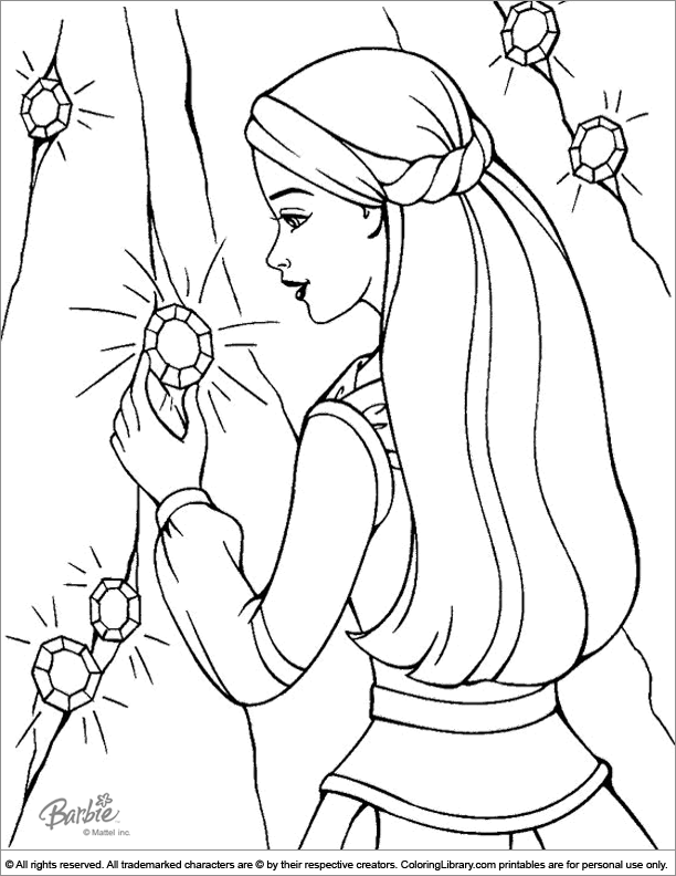  coloring page for kids