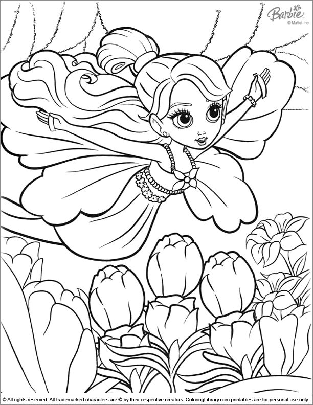  free coloring page for children