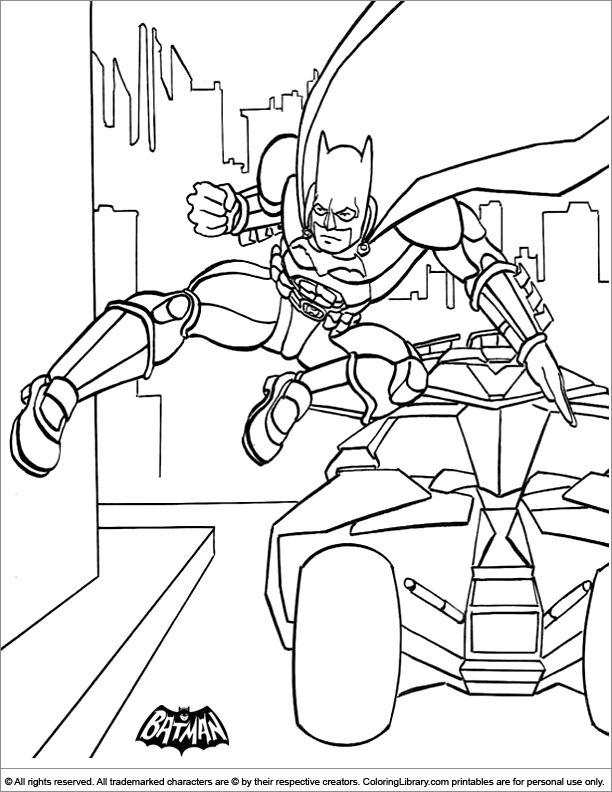  coloring book page