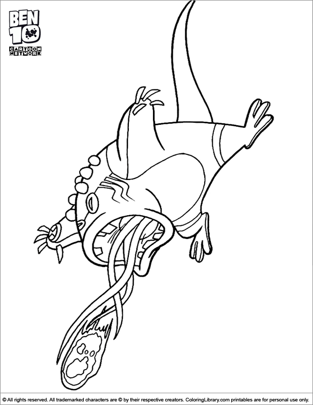  fun coloring sheet