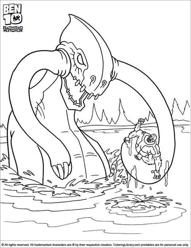  coloring book page for kids