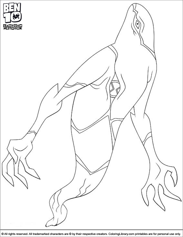 Free  coloring page