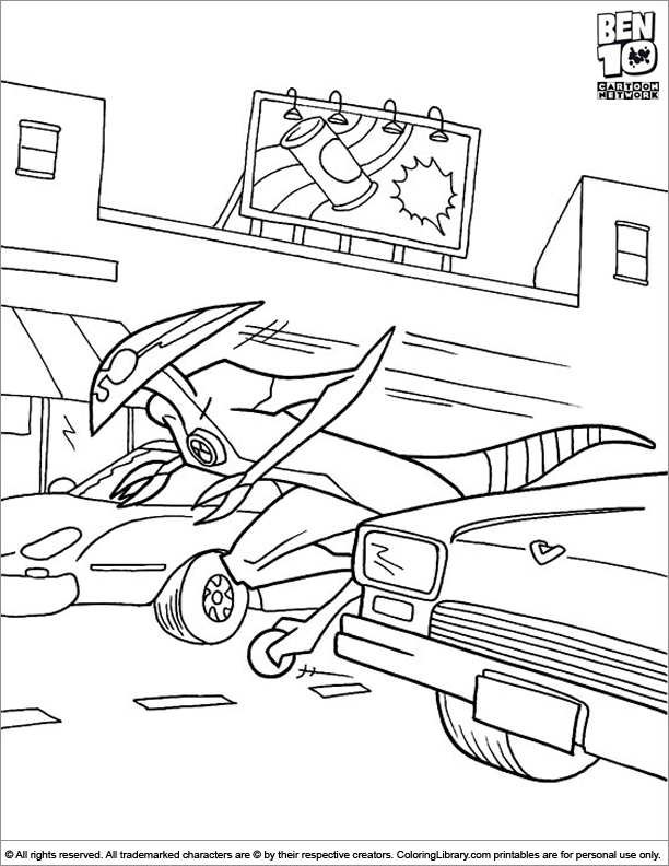 Fun  coloring sheet