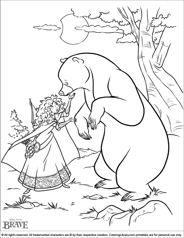  free coloring book page