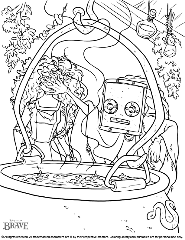 Free  coloring page