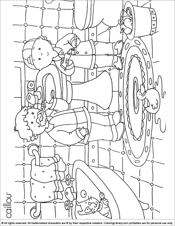  coloring page for children