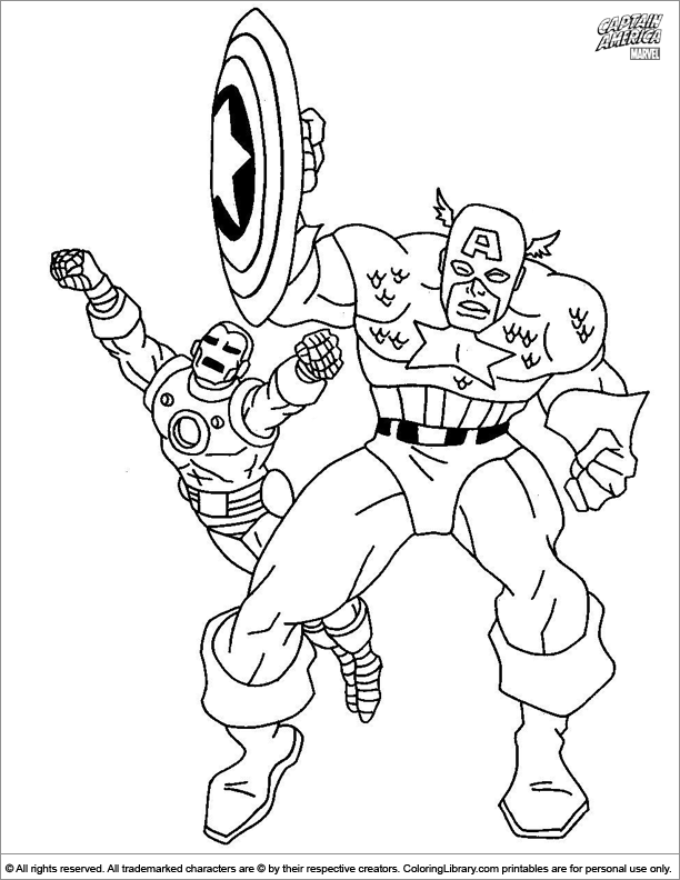  coloring page for kids to print