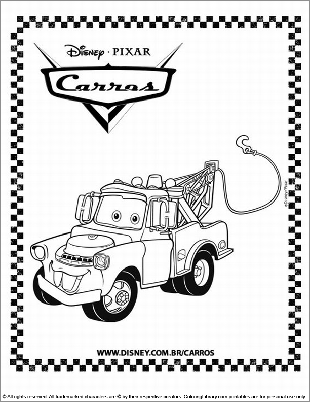  free coloring page for children