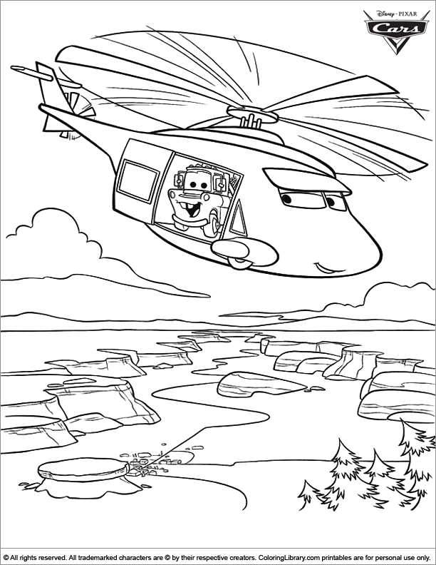  coloring book page for kids