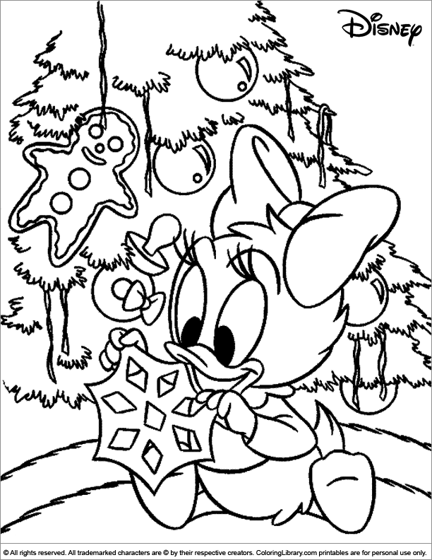  coloring book page for kids