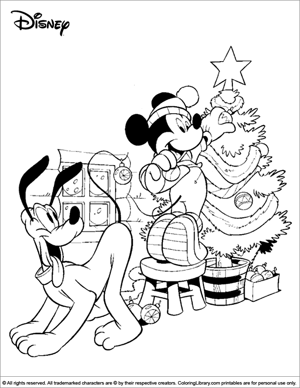  coloring page for children