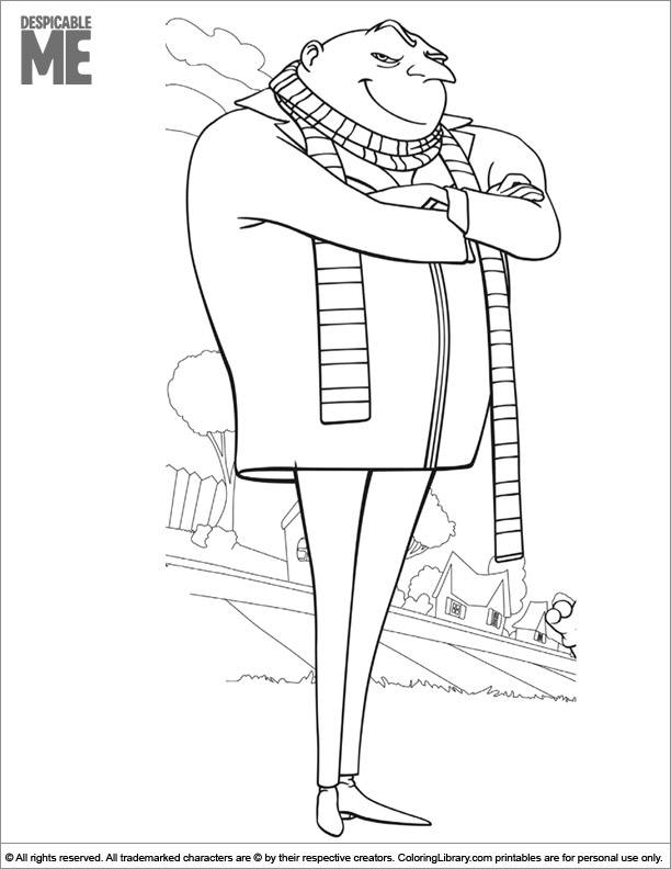 Free  coloring page