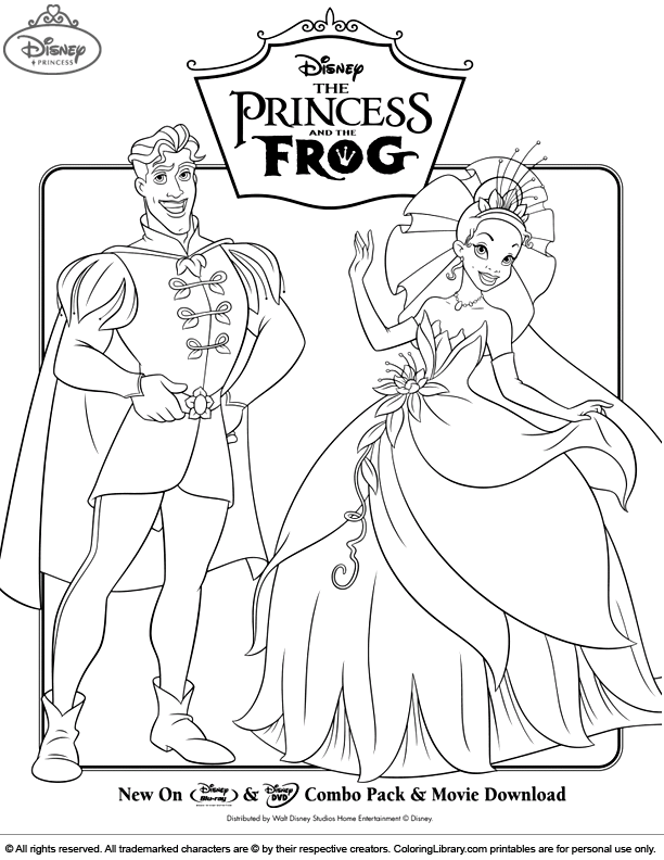  coloring book page