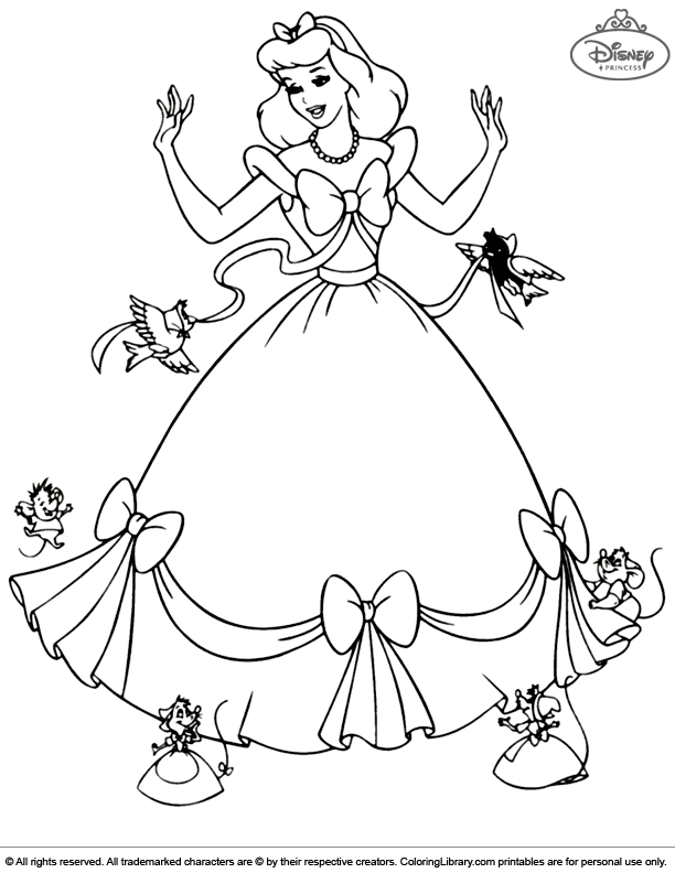 80 Collections Disney Princess Coloring Pages  Free