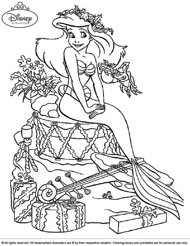  coloring book page for kids