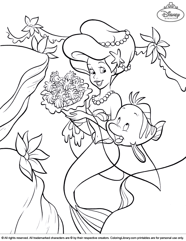  free coloring page for children