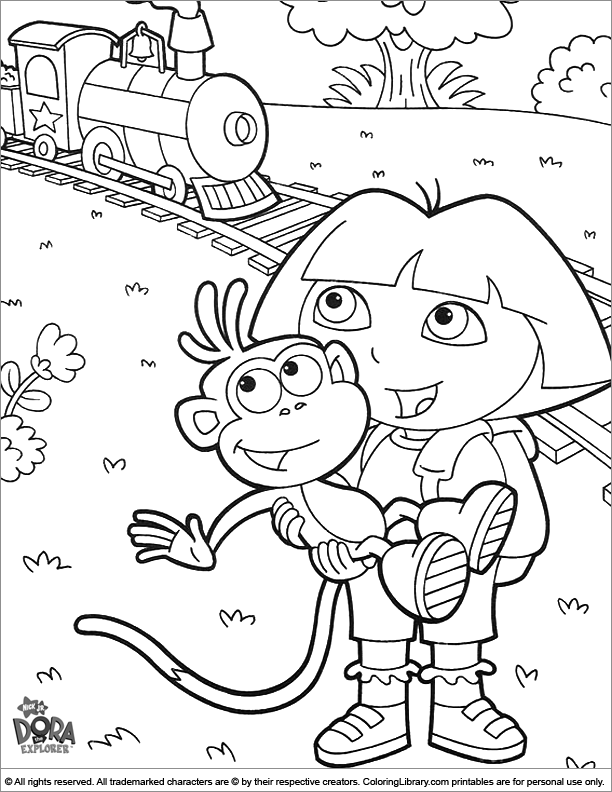  free printable coloring page