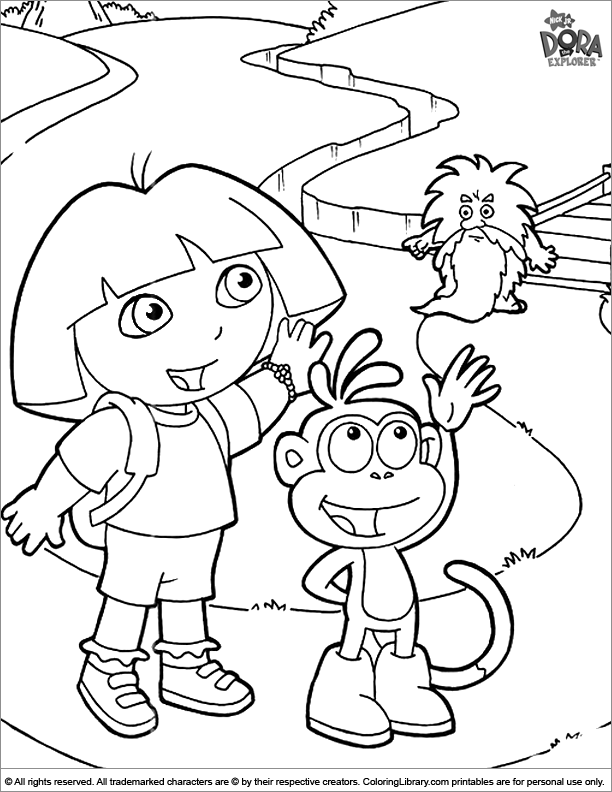 Fun  coloring sheet