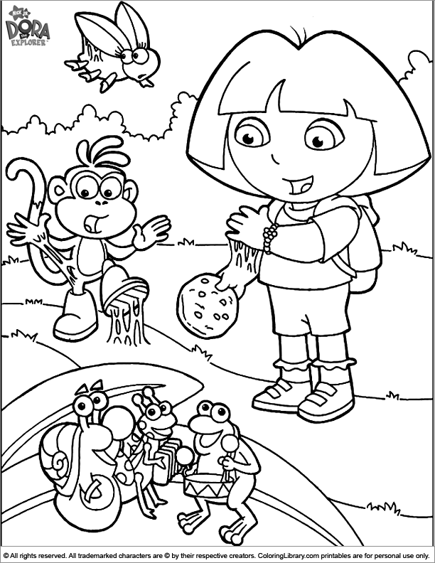  free printable coloring page