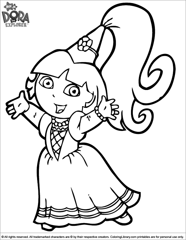  free coloring page for children