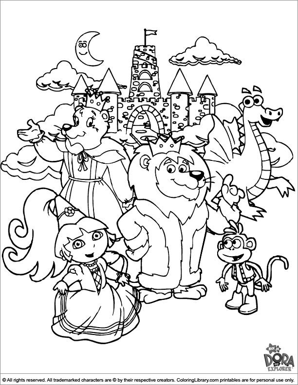  fun coloring picture