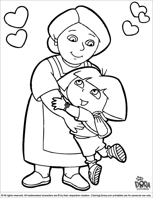  coloring page for kids