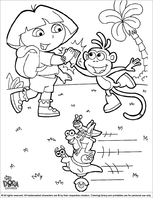  free printable coloring page