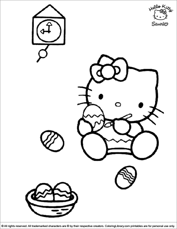  free printable coloring page