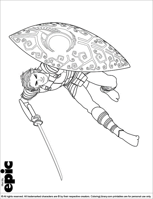  fun coloring page