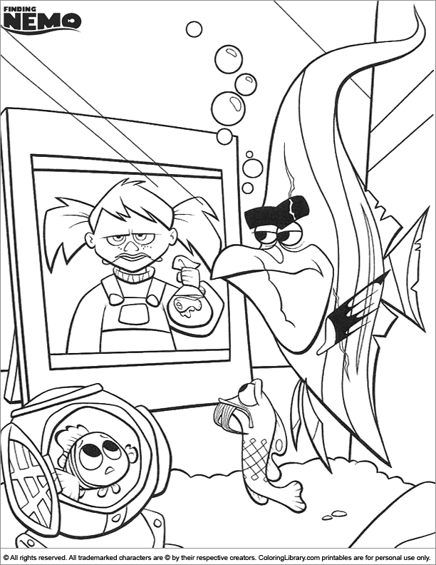 Fun  coloring sheet