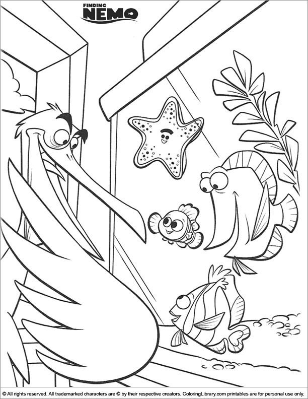  coloring page for children