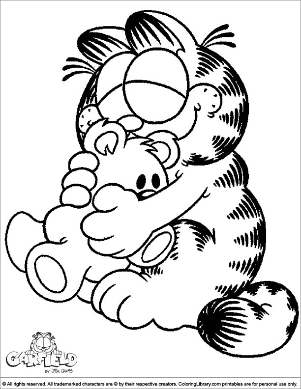  free coloring page for children