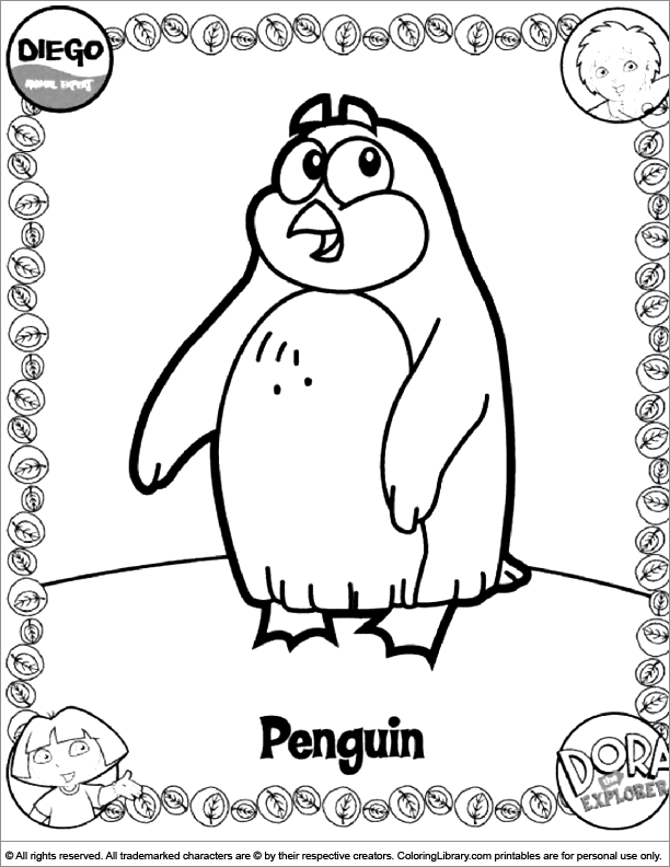  free coloring page for children