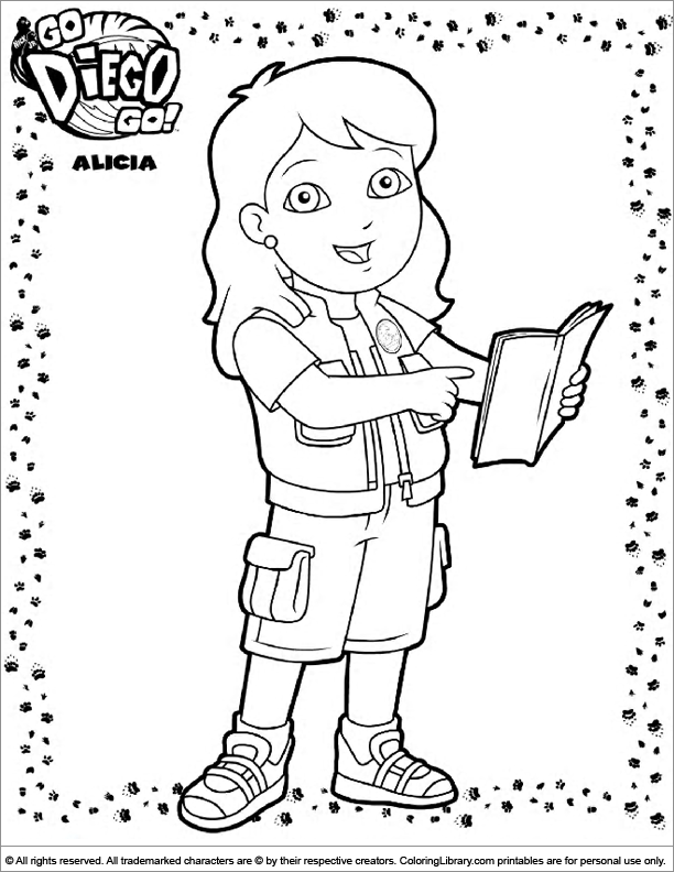  free coloring book page